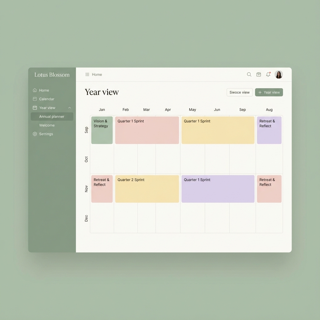 Lotus Blossom Interface