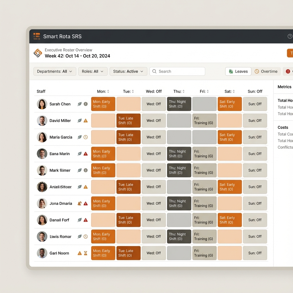 Smart Rota SRS Interface